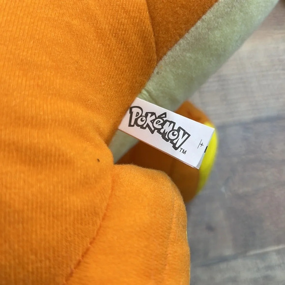 Pokemon Charmander Character Plush Animal Toy 16" Hard Foam 2016 - Picture 9 of 11